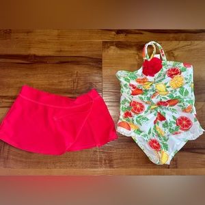 Tommy Bahama baby toddler two piece bathing suit 24 months NWOT